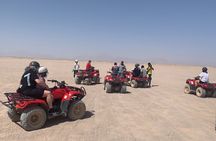 Private 5 Hours Safari by Quad Bike Hurghada + Camel ride