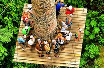 Combo Zipline, ATV and Waterfalls Tour from San José