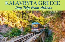 The Top Kalavryta, Rack Railway & Cave of Lakes Private Tour from Athens