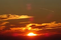 Etna excursions at sunset through ancient craters and lava flows