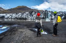 Glacier Hike w. Photos, South Coast Waterfalls & Black Sand Beach