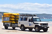 Epic Stand Up Paddle Board Lesson and Coloured Sands 4WD Tour Rainbow Beach