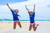 Epic Surf Lesson and 4WD Adventure to Australia's Longest Wave Rainbow Beach QLD