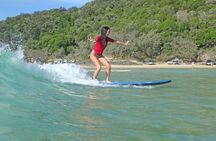 Epic Surf Lesson and 4WD Adventure to Australia's Longest Wave Rainbow Beach QLD