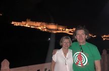 Traditional Dinner With Indian Family With Night Tour of Jaipur