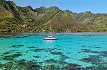 PRIVATE Half Day Tour : Moorea Snorkeling & Sailing on a Catamaran named Taboo
