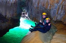 Okinawa Miyako Beach SUP and Pumpkin Limestone Caving and Canoe