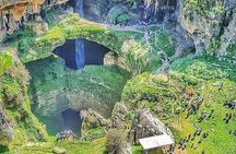 Baatara Gorge Waterfall, Jeita Grotto and Byblos Tour