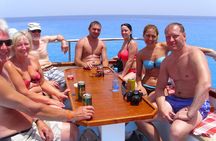 APHRODITE II -LAZY DAY CRUISE-BLUE LAGOON,TURTLE COVE, with LUNCH
