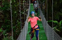 Zipline and Tarzang Swing Experience in San Carlos