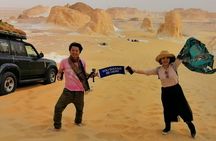 Camping in the White & Black Desert ( Bahariya Oasis) & Cairo Private transfer