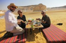 Camping in the White & Black Desert ( Bahariya Oasis) & Cairo Private transfer