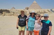vip full day Tour giza Pyramids, grand Egyptian Museum,Bazaar 