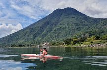 Kayaking on Lake Atitlan