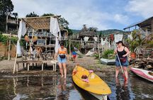 Kayaking on Lake Atitlan