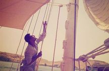 Enjoy 3 nights Sailing Nile Felucca,Luxor,Aswan&Abu Simbel with train from Cairo