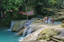 Blue Hole/Secert falls and Dunns River Combo Tour