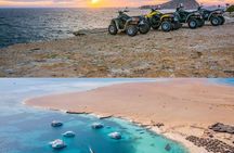 Hurghada: Sunrise Quad Biking and Giftun Island Snorkeling