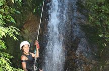 Best combination: Rafting level III with canyoning in waterfalls with tarzan swing , the nearest San Jose