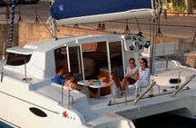 Private Full-Day Catamaran Cruise in Mauritius 36ft