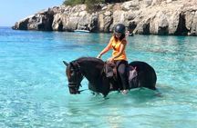 Horseback Riding in Cala Mitjana, Menorca, Spain