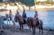 Horseback Riding in Cala Mitjana, Menorca, Spain