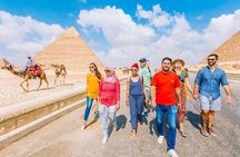 Hurghada: Cairo and Giza Highlights by mini Van with BBQ Lunch