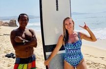 Surf Lessons in CABO with Mexico Surf Champ!