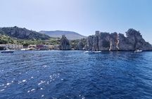 Full Day Boat Tour San Vito Lo Capo to Castellammare del Golfo