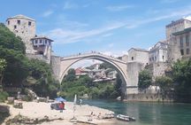 Day Tour of Mostar, Kravica Waterfalls & Počitelj small group