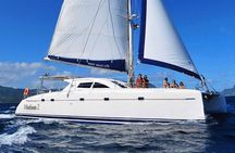 Exclusive Catamaran full day Cruise Private west coast - 47ft