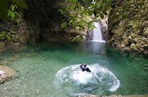 Hiking Tabernacle Thundering Waterfall in Dominican Republic
