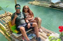 Horseback Riding in the ocean & Bamboo Rafting from Ocho Rios