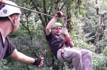 Arenal Volcano Canopy Tour, 50 meters Rappeling and Hot Springs