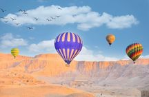 Sunrise Hot Air Balloon Over the Historical sites in Luxor