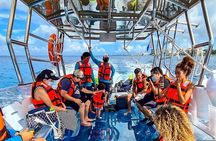 Transparent Boating and Snorkeling Tour in Cozumel All Inclusive
