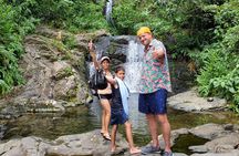 Private Rainforest Waterfalls and Beach Hiking Tour from San Juan
