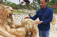 Jamaica Giants sculpture park, art galleries 