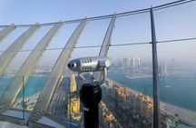 12 mins Helicopter Tour & The View at The Palm Observatory Deck