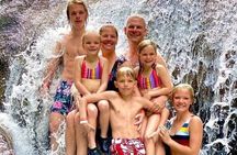 Combined Dunn’s River Falls Blue Hole & white river rafting 