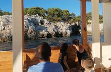 Morning panorama & swimming with a fishes