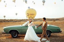 Classic Car Tour in Cappadocia with Local Wine