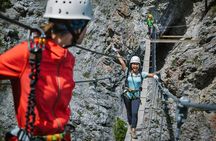 Small-Group Guided Via Ferrata Climbing with Banff's Best Views