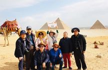 The Pyramids&Egyptian Museum&Khan al Khalili Market&Felucca boat.