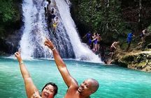 Blue Hole or Dunns River and Luminous Lagoon from Montego Bay