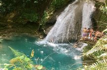 Blue Hole or Dunns River and Luminous Lagoon from Montego Bay