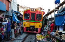 Private tour : Railway & Floating Market and the Bridge over river Kwae