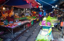 Private tour : Railway & Floating Market and the Bridge over river Kwae
