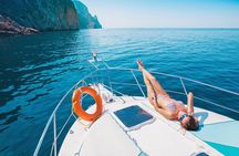 Private Yacht Trip from Rhodes to Symi island or Lindos on a luxury yacht