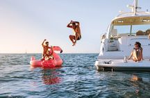 Private Yacht Trip from Rhodes to Symi island or Lindos on a luxury yacht